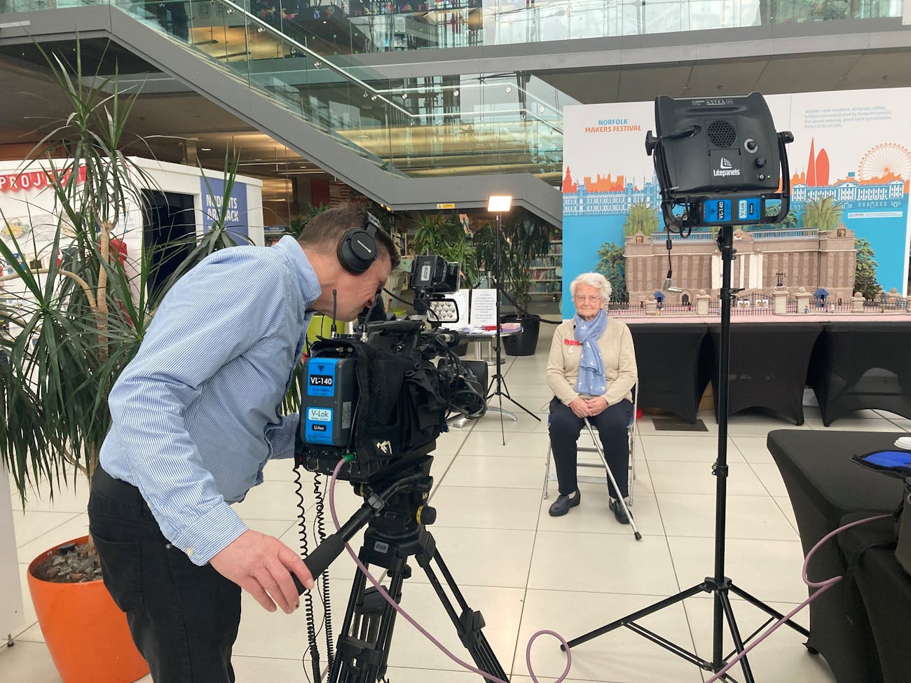 Another live appearance, on BBC Breakfast.